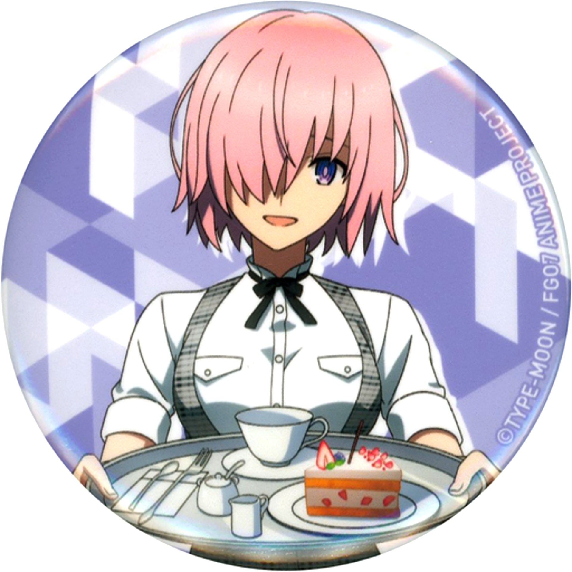 Mash Kyrielight Half Body Fate/Grand Order Final Singularity Grand Time Temple Solomon Trading Button x SWEETS PARADISE [USED]