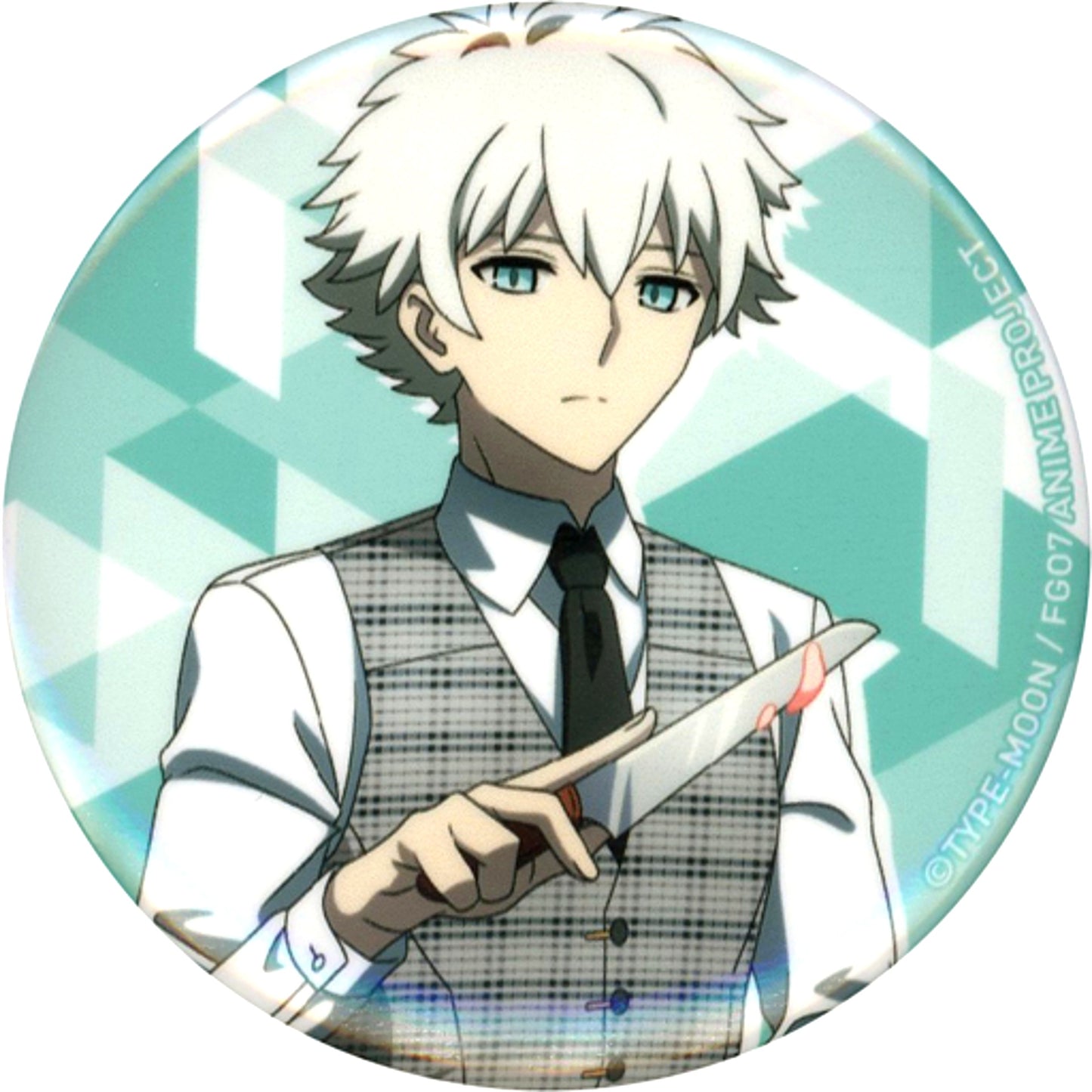 Charles-Henri Sanson Half Body Fate/Grand Order Final Singularity Grand Time Temple Solomon Trading Button x SWEETS PARADISE [USED]