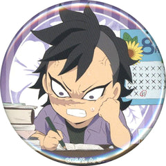 Demon Slayer: Kimetsu no Yaiba Shinazugawa Genya Normal 57mm Random Can Badge Group A ufotable cafe Summer Vacation Event Limited Buttons [USED]