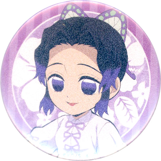 Shinobu Kocho Glitter Demon Slayer: Kimetsu no Yaiba 57mm Random Button ufotable cafe Summer Vacation Event Group B [USED]