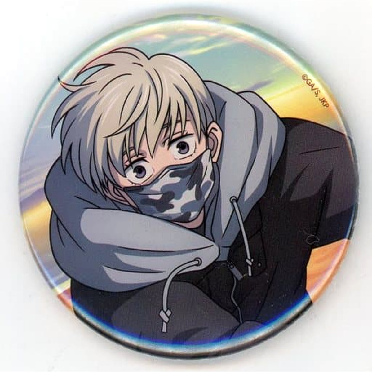 Jujutsu Kaisen Toge Inumaki Trading Can Badge Jujutsu Kaisen Exhibition Late Kyoto Sister School Goodwill Event & The Origin of Obedience Arc Limited Buttons [USED]