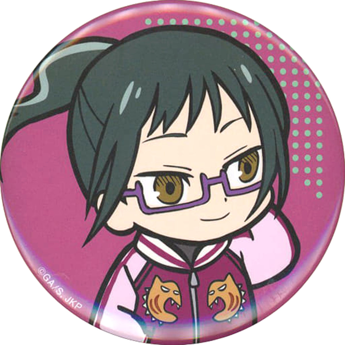 Jujutsu Kaisen Maki Zenin Mini Character Trading Can Badge Jujutsu Kaisen Exhibition Late Kyoto Sister School Goodwill Event & The Origin of Obedience Arc Limited Buttons [USED]