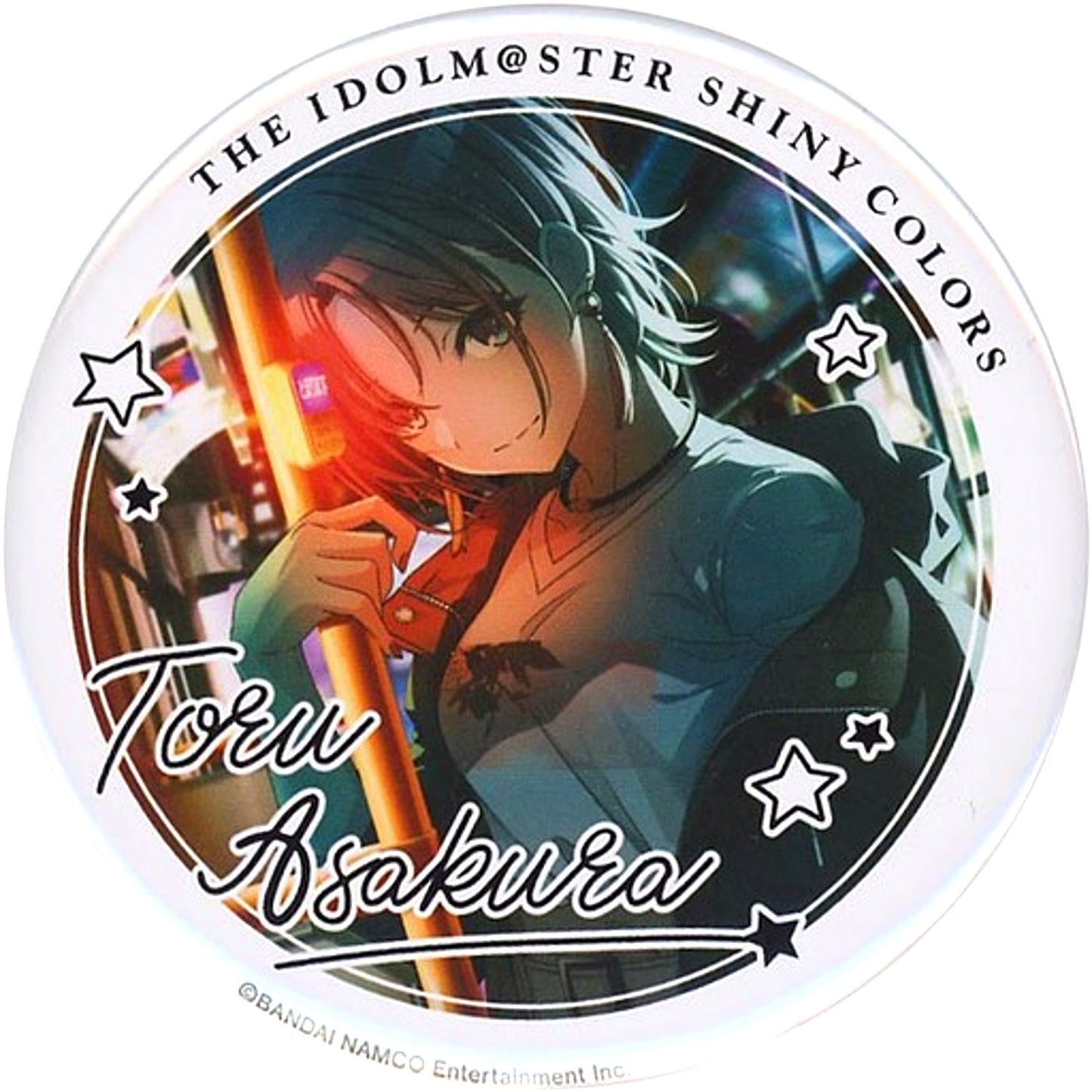 Toru Asakura Big Badge The Idolmaster Shiny Colors [USED]