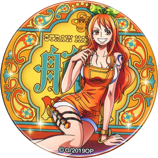Nami One Piece: Stampede Movie Yakara Button 17th Wave Straw Store Limited [USED]