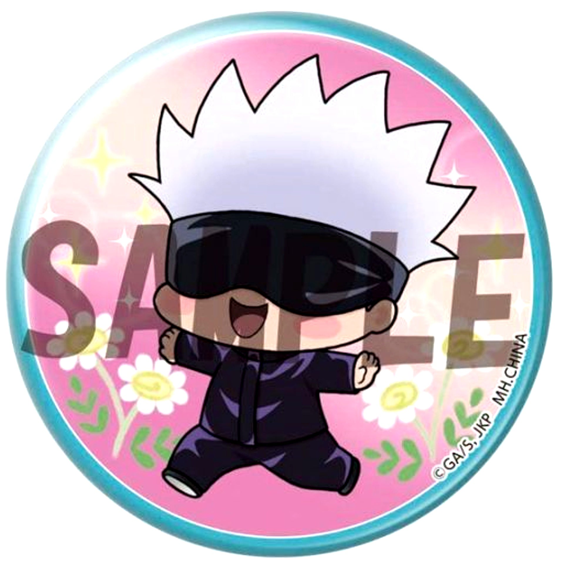 Satoru Gojo Jujutsu Kaisen Button Collection Chokorin Mascot [USED]