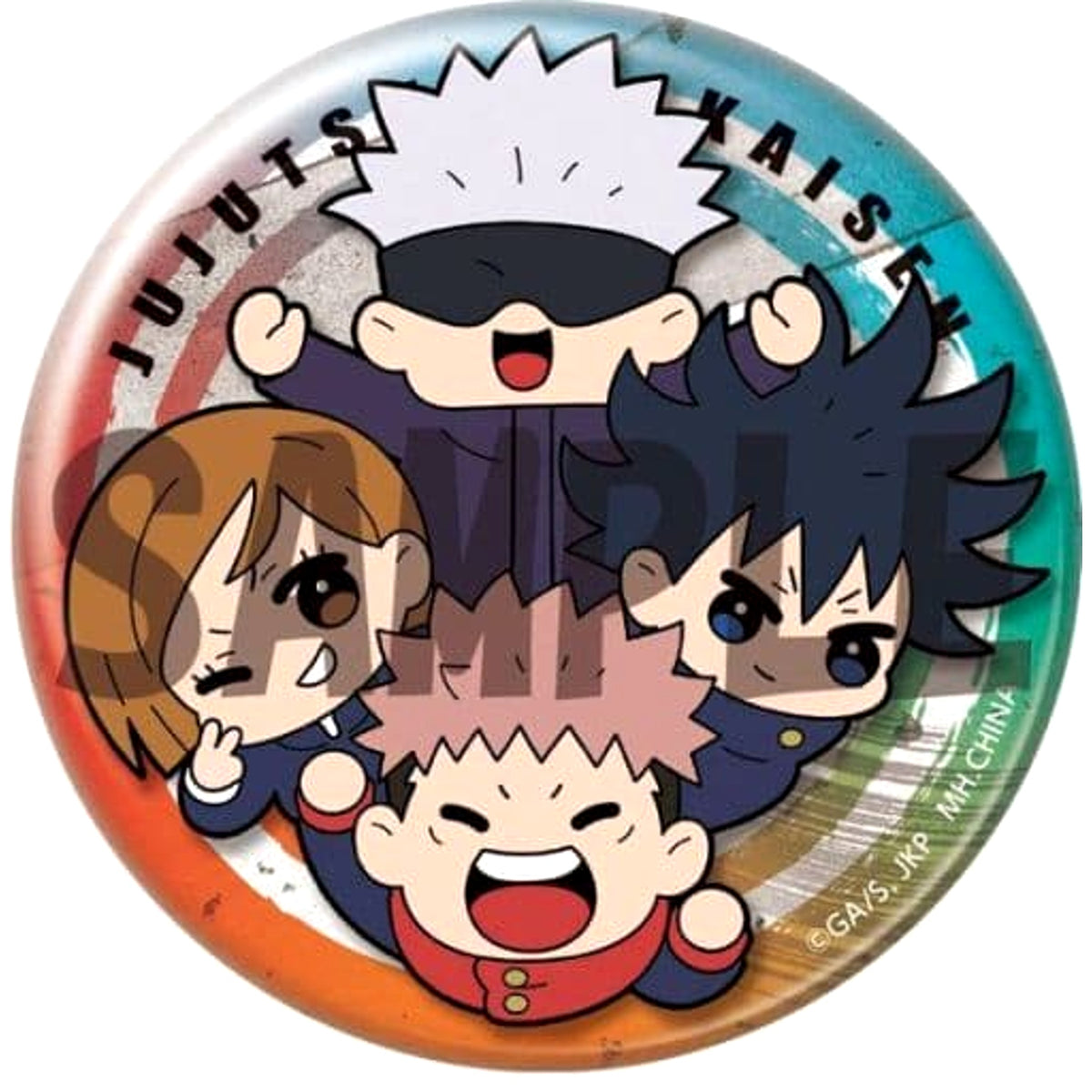 Jujutsu Kaisen Satoru Gojo & Others Can Badge Collection Buddycolle Edition Vol.2 Buttons [USED]