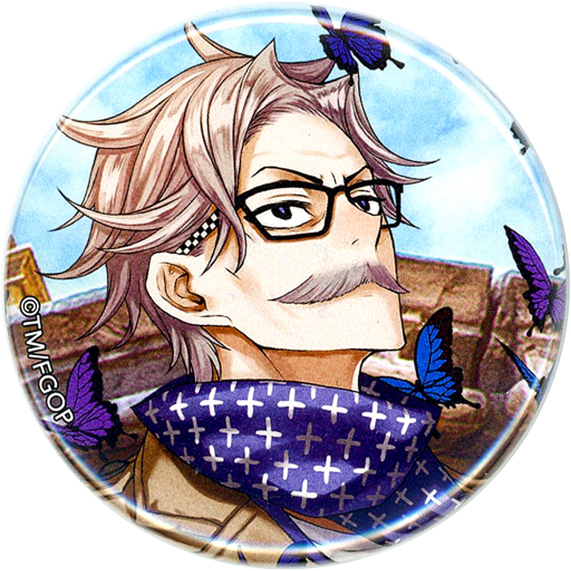 Archer James Moriarty Fate/Grand Order Spirit Origin Summon Button 6th Anniversary Drawn Servant B Fes. 2021 6th Anniversary [USED]