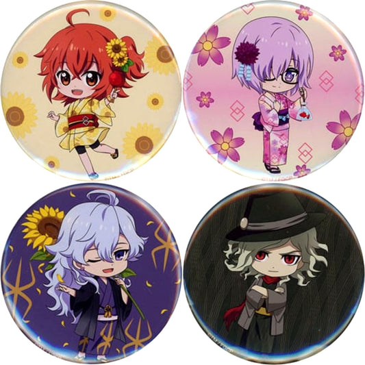 Set of 4 Group Fate/Grand Carnival Button Set A Lawson Loppi HMV and BOOKS online Limited [USED]