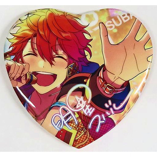 Subaru Akehoshi - Miracle Trickstar / Post-Blooming Ensemble Stars! Desire Hologram Heart Badge Trickstar China Limited [USED]