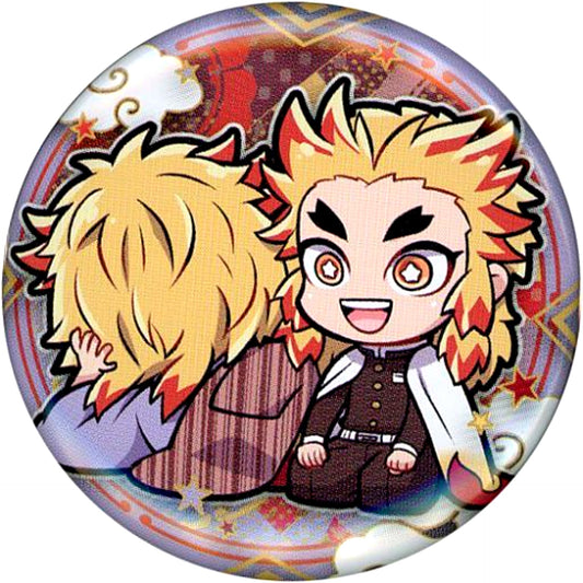 Kyojuro Rengoku & Shinjuro Rengoku Demon Slayer Kimetsu no Yaiba Charabanchoko Button 5th Form [USED]