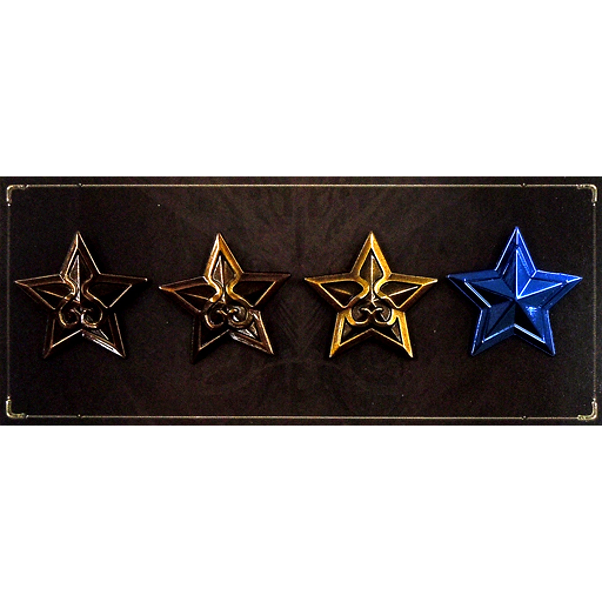 Set of 4 Uncap Pin Badge GRANBLUE FANTASY Granblue EXTRA Fes 2021 [USED]