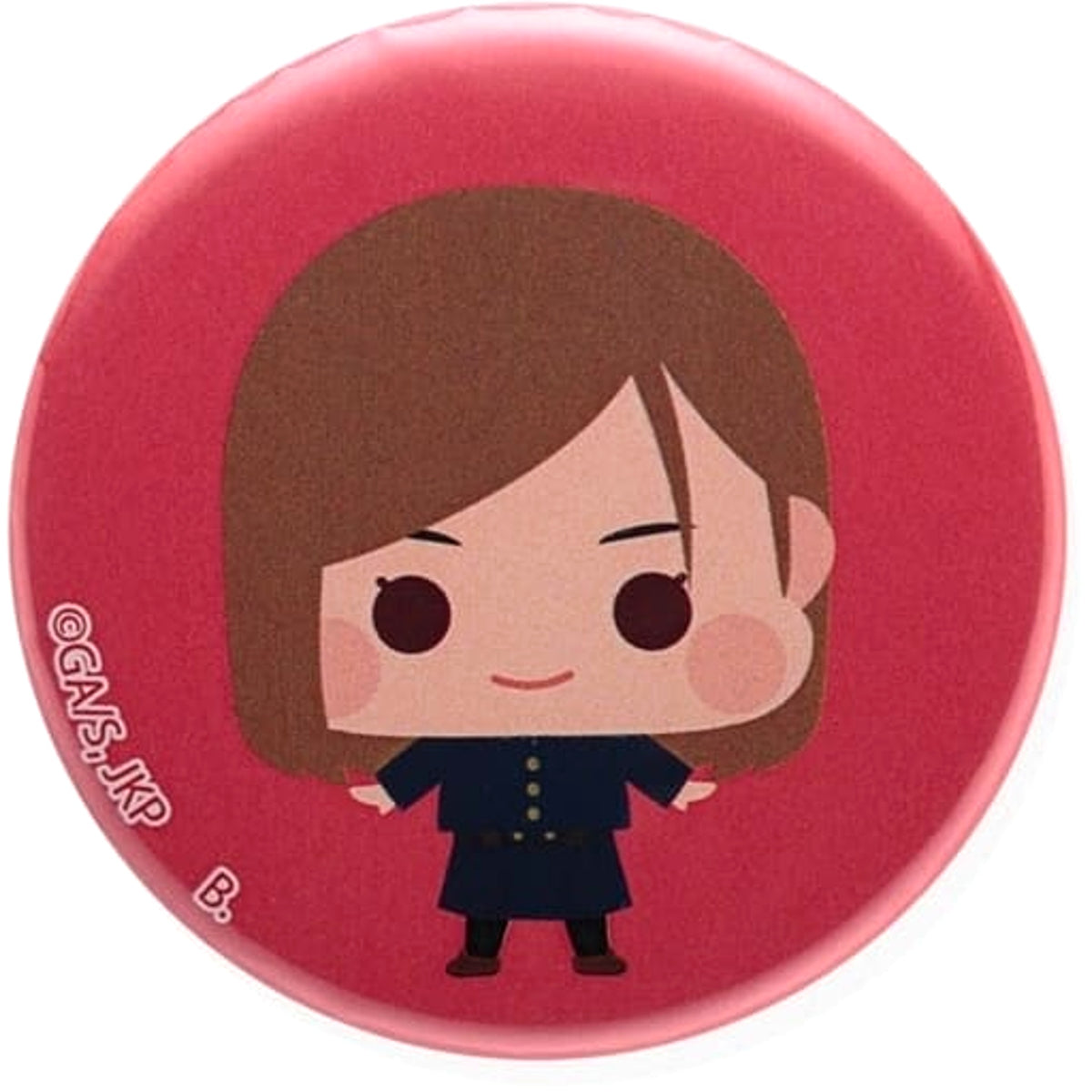 Jujutsu Kaisen Nobara Kugisaki Cheechara Trading Can Badge Buttons [USED]