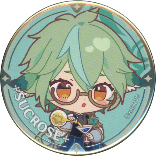 Sucrose Genshin Impact Sweets Paradise Feast of the Breezes Chibi Chara Trading Button [USED]