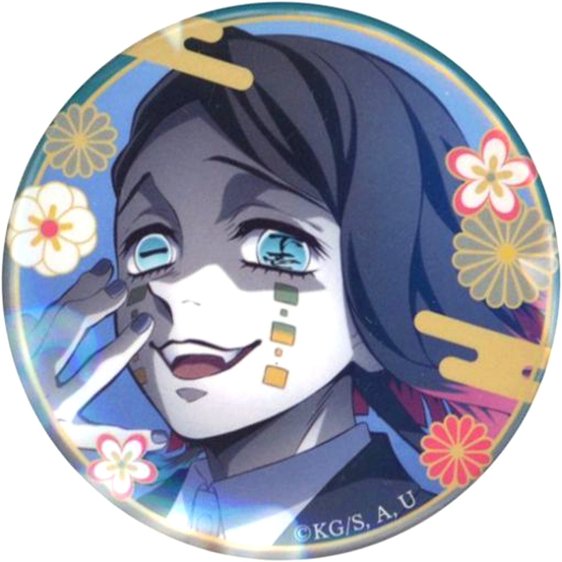 Enmu Demon Slayer: Kimetsu no Yaiba Char Badge Collection 1 [USED]