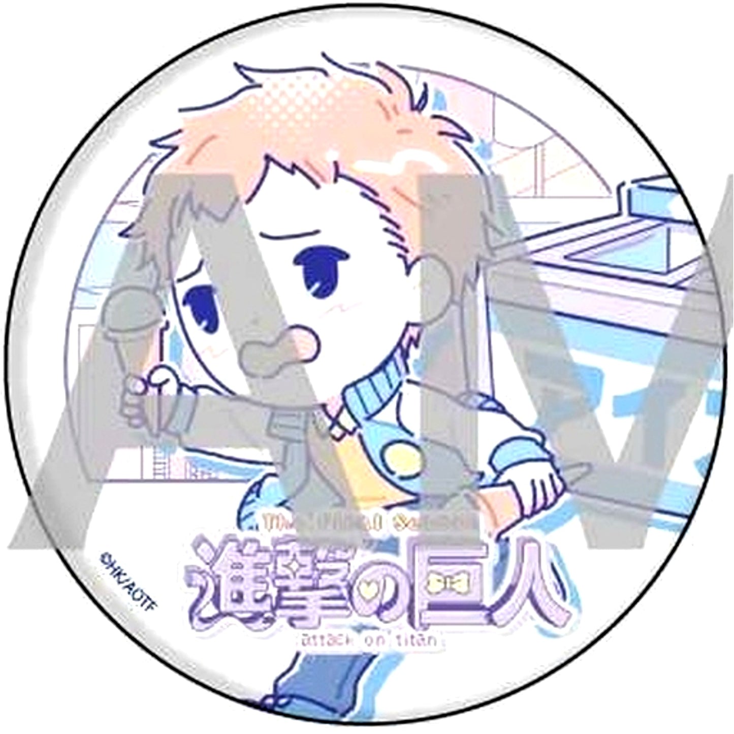 Falco Grice Attack on Titan Badge 28. 80's Candy Art [USED]