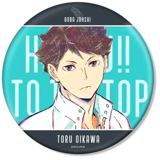 Tooru Oikawa Haikyu!! TO THE TOP Ani-Art 5th BIG Button [USED]