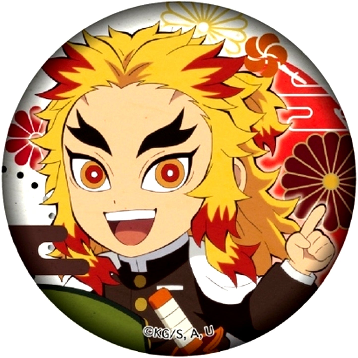 Kyojuro Rengoku Vol. 1 Demon Slayer Street Walking Series Button [USED]