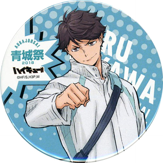 Haikyu!! Toru Oikawa Limited Can Badge Jump Shop Aojo Festival 2018 Limited Buttons [USED]