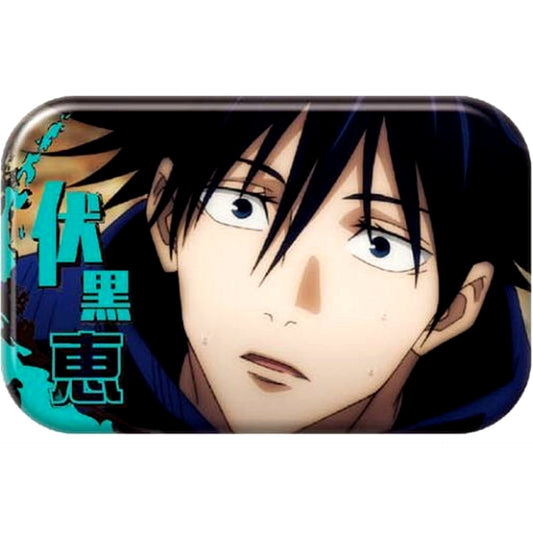Megumi Fushiguro Jujutsu Kaisen Marukaku Button 2 [USED]