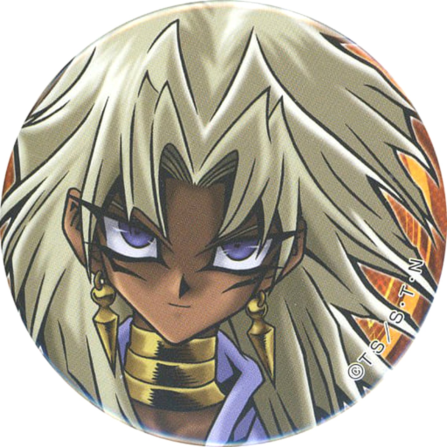 Yu-Gi-Oh! Malik Ishtar Chara Badge Collection [USED]