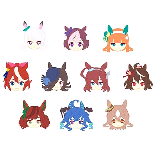 Set of 10 Uma Musume Pretty Derby Season 2 Puchitto Badge [USED]