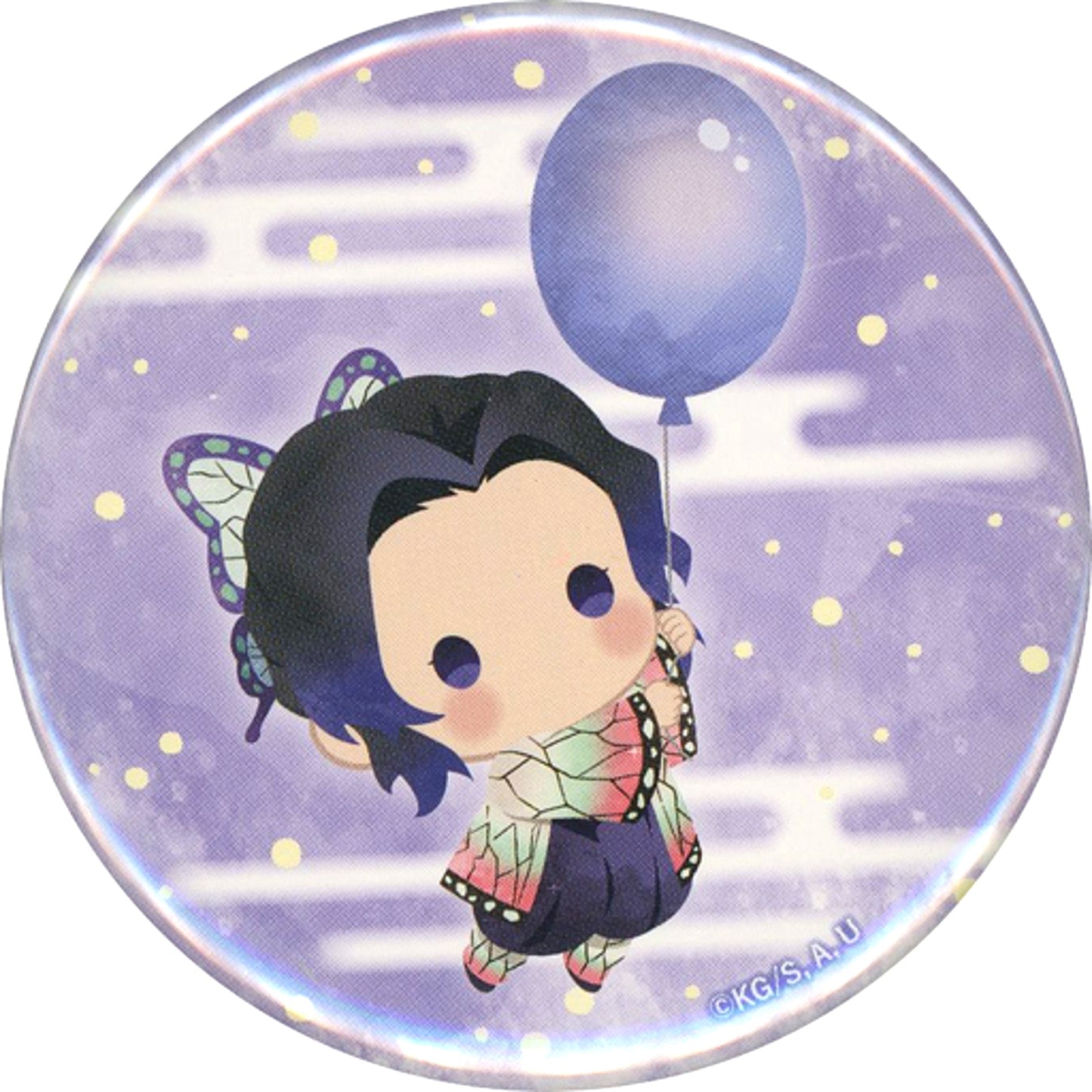 Shinobu Kocho Demon Slayer: Kimetsu no Yaiba Yurafuwa Button Balloon Vol.2 [USED]