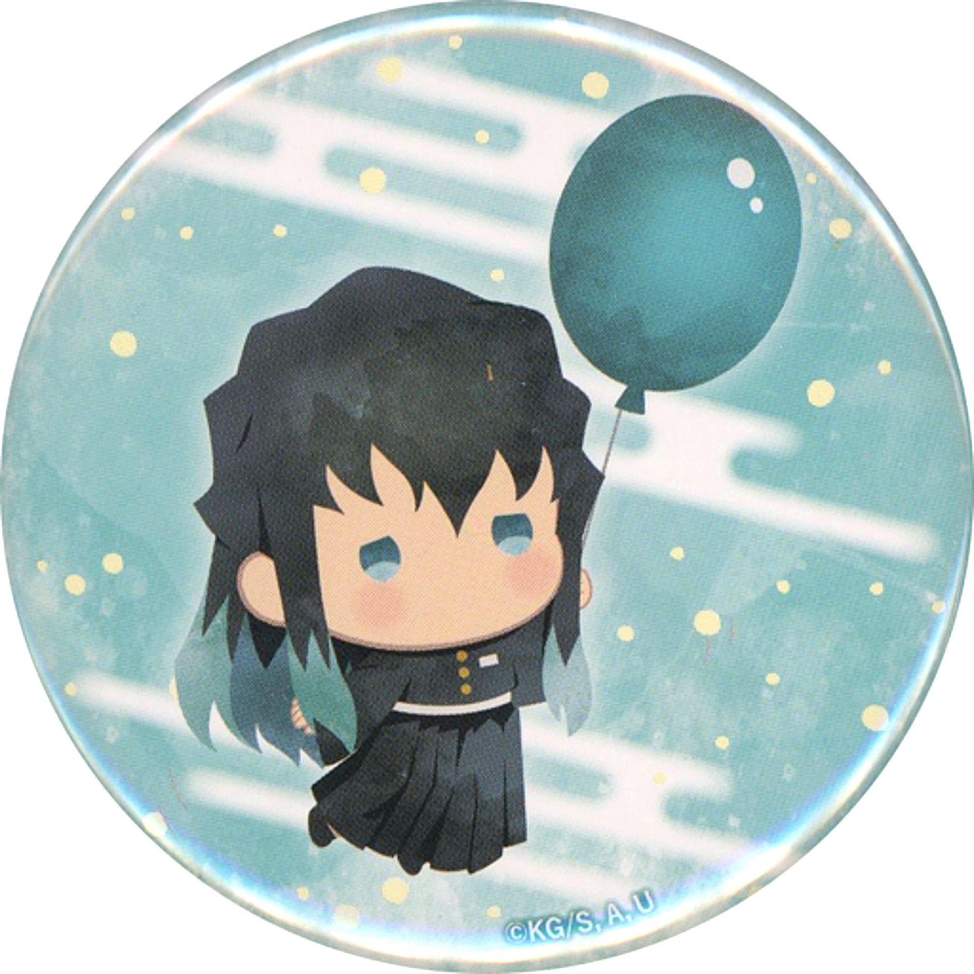 Muichiro Tokito Demon Slayer Yurafuwa Button Balloon Vol. 2 [USED]