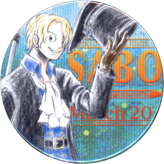 Sabo 2020 Birthday Button Tokyo One Piece Tower Mugiwara Store Limited [USED]