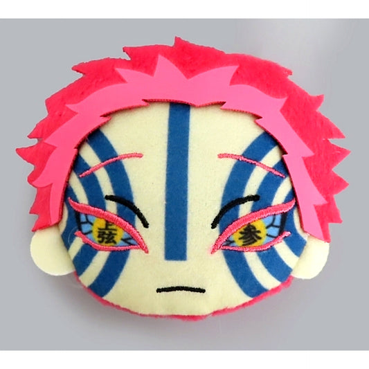 Akaza Demon Slayer: Kimetsu no Yaiba Chara-Maru Mascot Badge Vol.4 [USED]