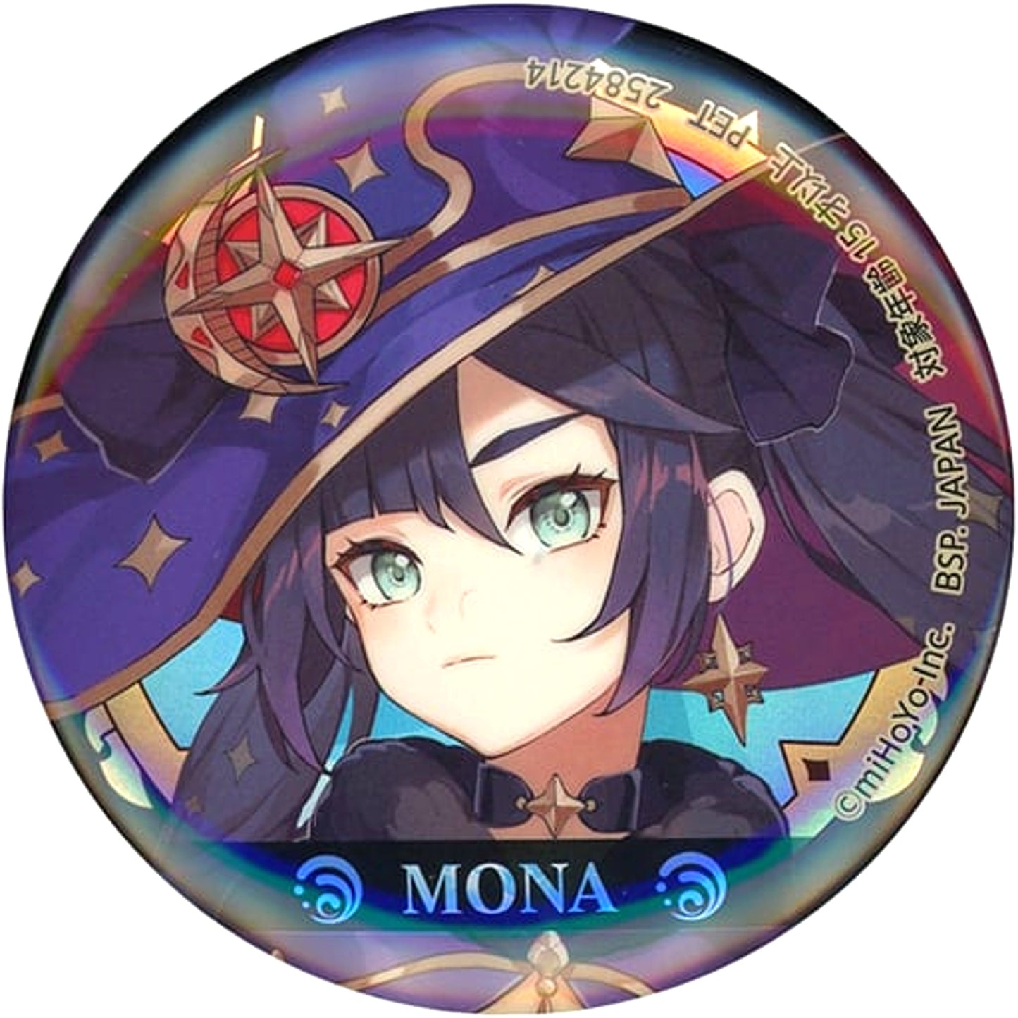 Mona Genshin Impact Hologram Button Mondstadt [USED]