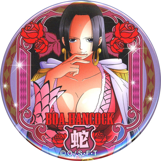 Boa Hancock One Piece YAKARA Button Vol.19 Phantom of nightmare Mugiwara Store Ltd [USED]