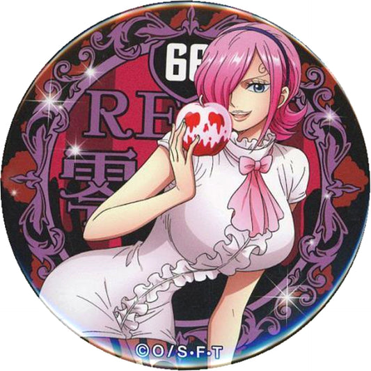 Vinsmoke Reiju One Piece YAKARA Button Vol.19 Phantom of nightmare Mugiwara Store Ltd [USED]