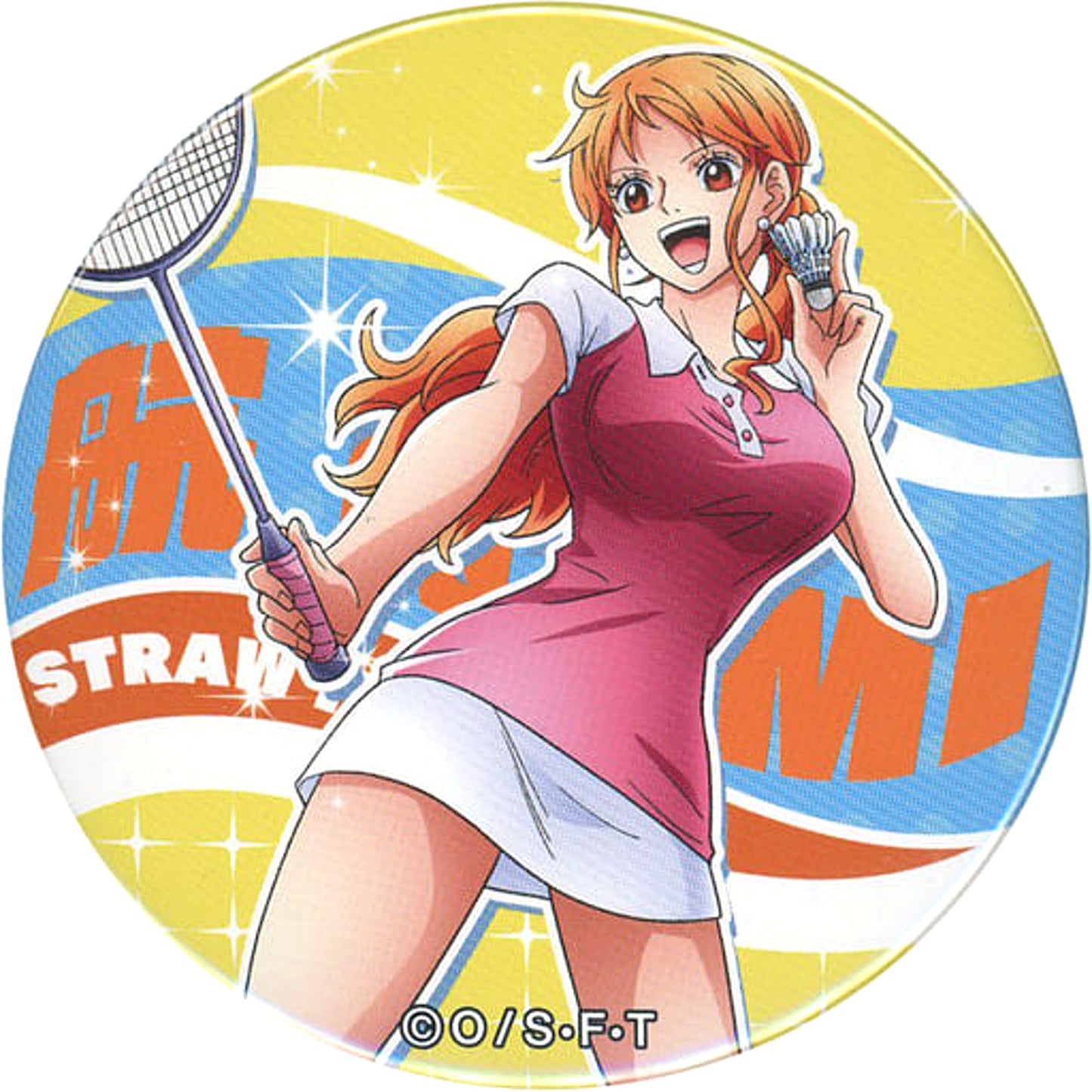 Nami One Piece Yakara Button Part 2020 Sports Straw Store Limited [USED]