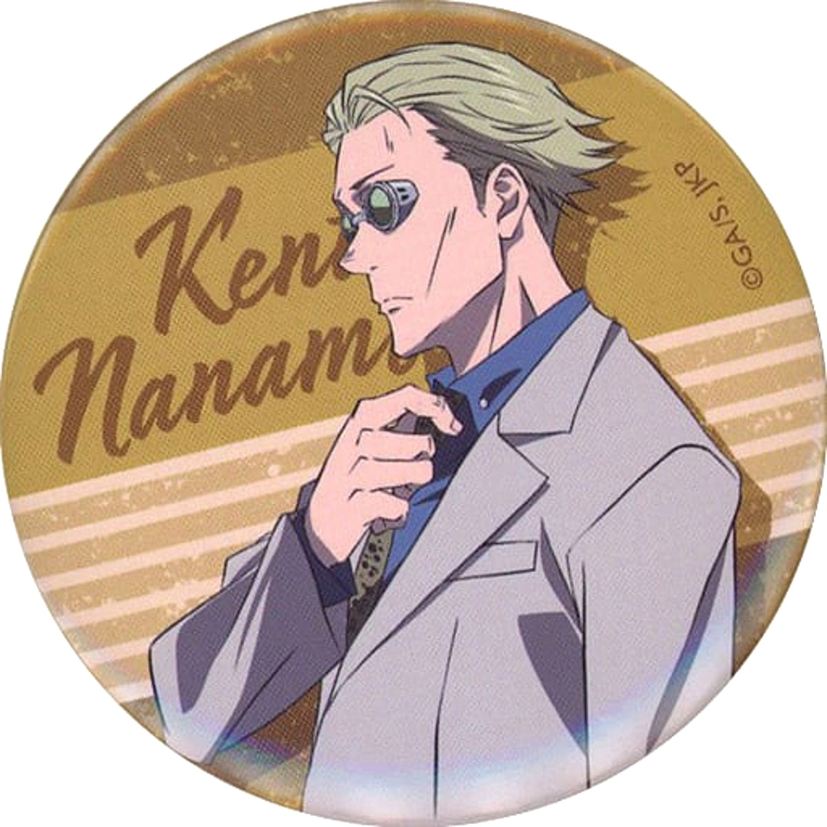 Jujutsu Kaisen Kento Nanami Natural Proportions Can Badge LAWSON Limited Buttons [USED]