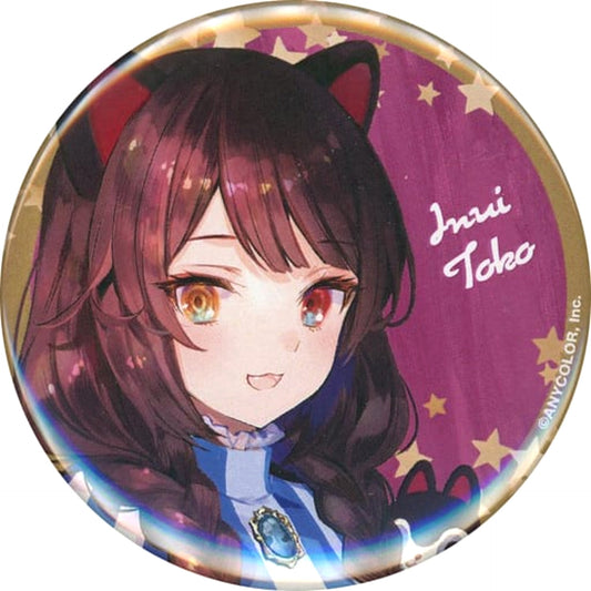 VTuber Nijisanji Toko Inui Natural Proportions Face Trading Can Badge Wendy's & First Kitchen Limited Buttons [USED]