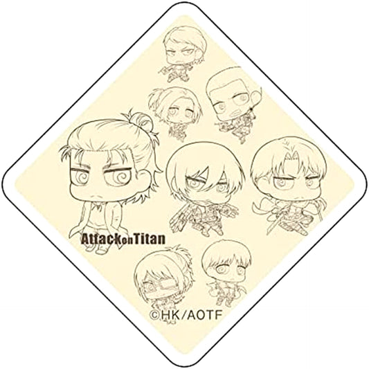 Attack on Titan Ellen Yeager & Others Chimi Chara Acrylic Badge Buttons [USED]