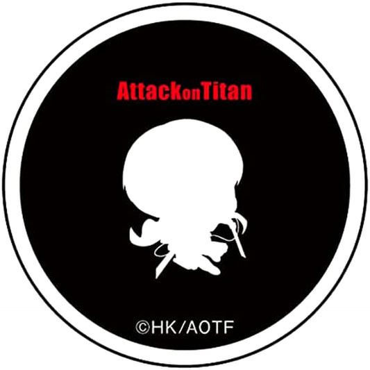 Attack on Titan Levi Ackerman Silhouette Acrylic Badge Buttons [USED]