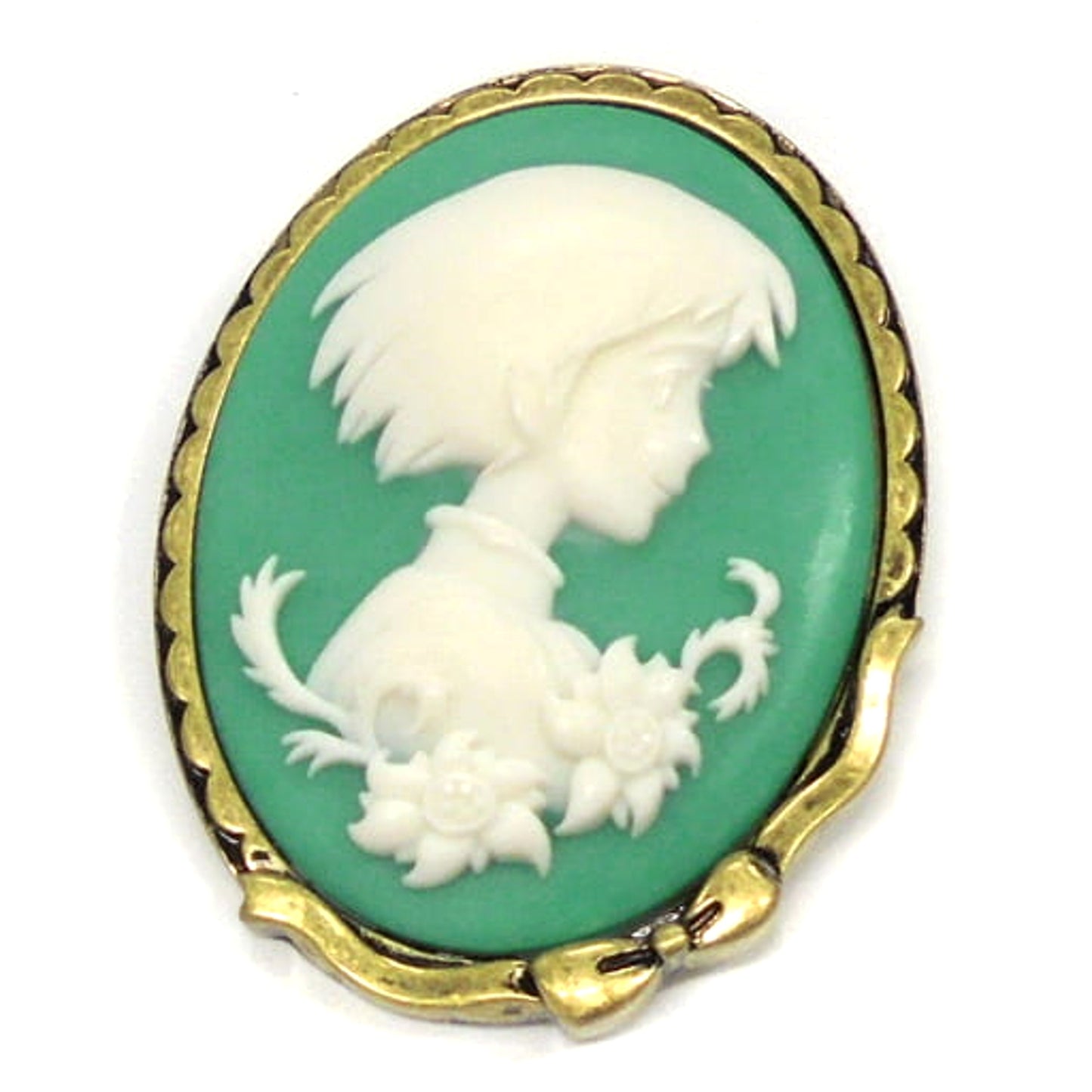 Ghibli ga Ippai Sophie Hatter Howl's Moving Castle Cameo Brooch Collection Brooch [USED]