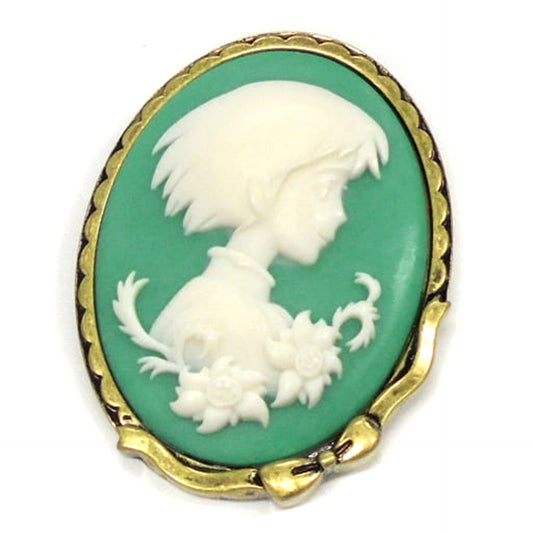 Ghibli ga Ippai Sophie Hatter Howl's Moving Castle Cameo Brooch Collection Brooch [USED]