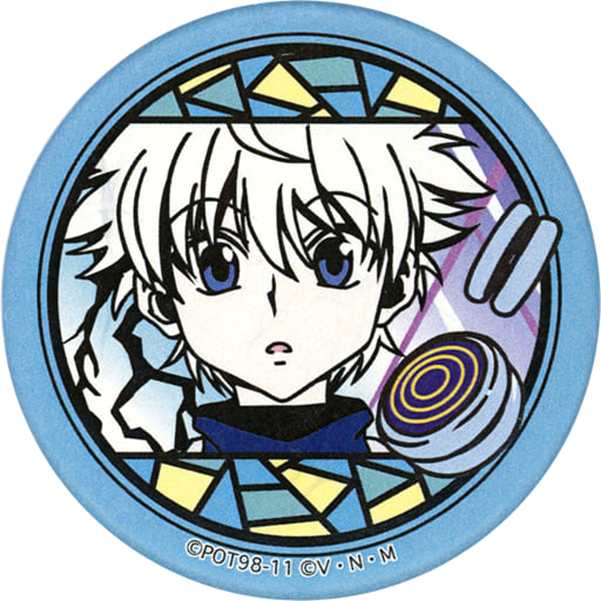 Hunter x Hunter Killua Zoldyck Japanese Paper Can Badge Vol.3 Buttons [USED]