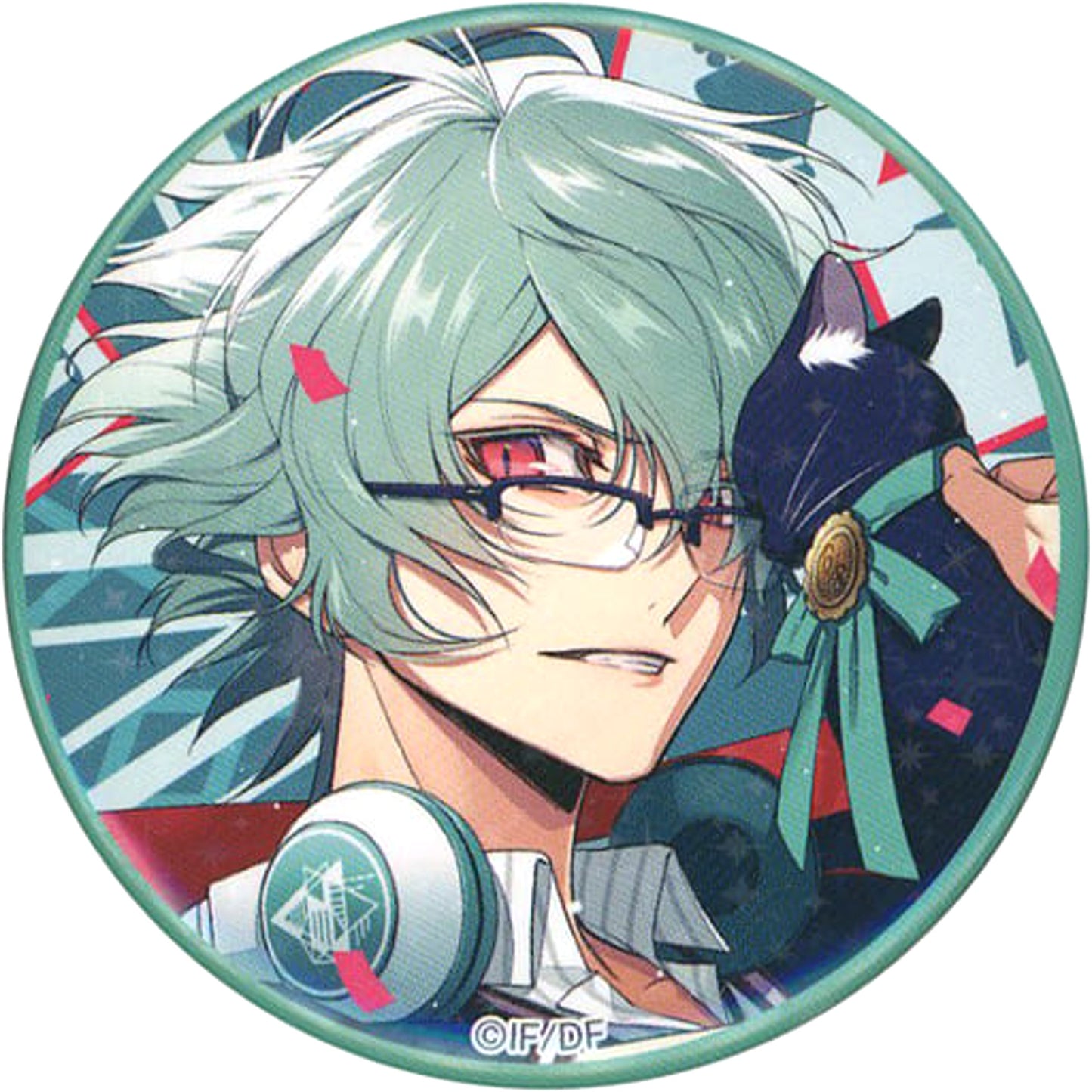 Collar x Malice Takeru Sasazuka Kirakira Can Badge Otomate Party 2020 Limited Cookie Box Included Items Buttons [USED]