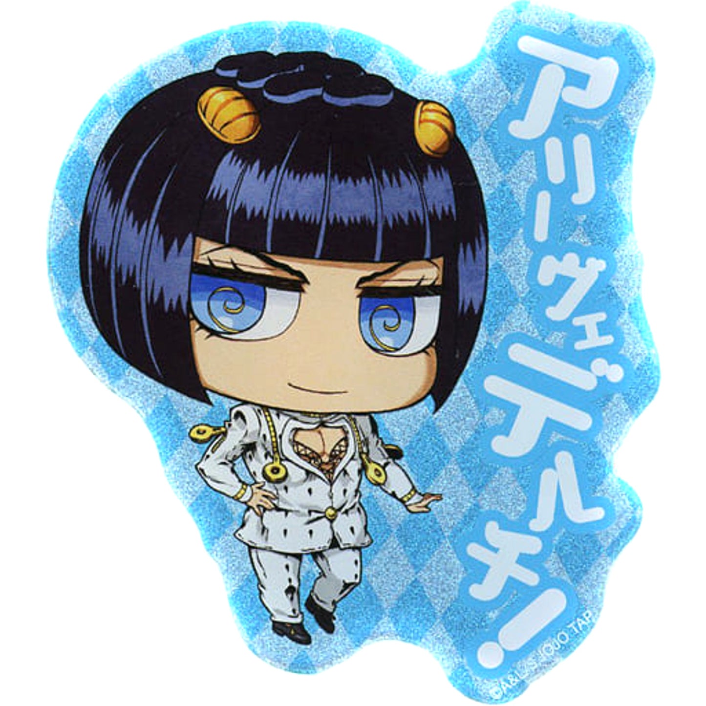 JoJo's Bizarre Adventure Bruno Bucciarati Acrylic Badge Jojo World Limited Buttons [USED]