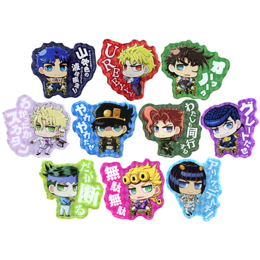 Dio Brando & Others JoJo's Bizarre Adventure All 10 Types Set Jojo World Acrylic Badge [USED]