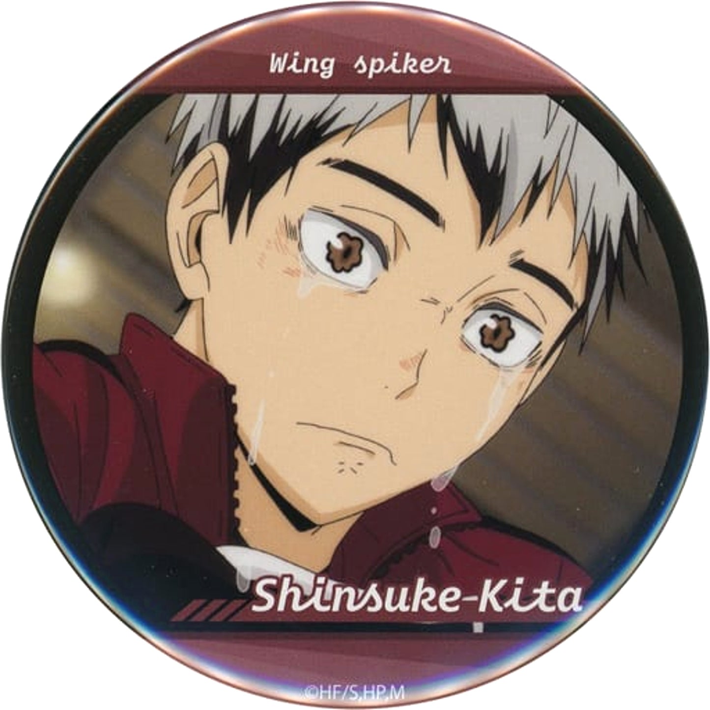 Shinsuke Kita Haikyu!! Undameshi! Mikuji Spread The Banner Button [USED]