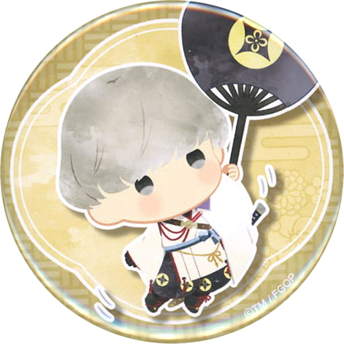 Fate/Grand Order Saber/Tsuna Watanabe no Yurafuwa Random Can Badge Kyoto International Manga Anime Fair 2021 Kyomaf Limited Buttons [USED]