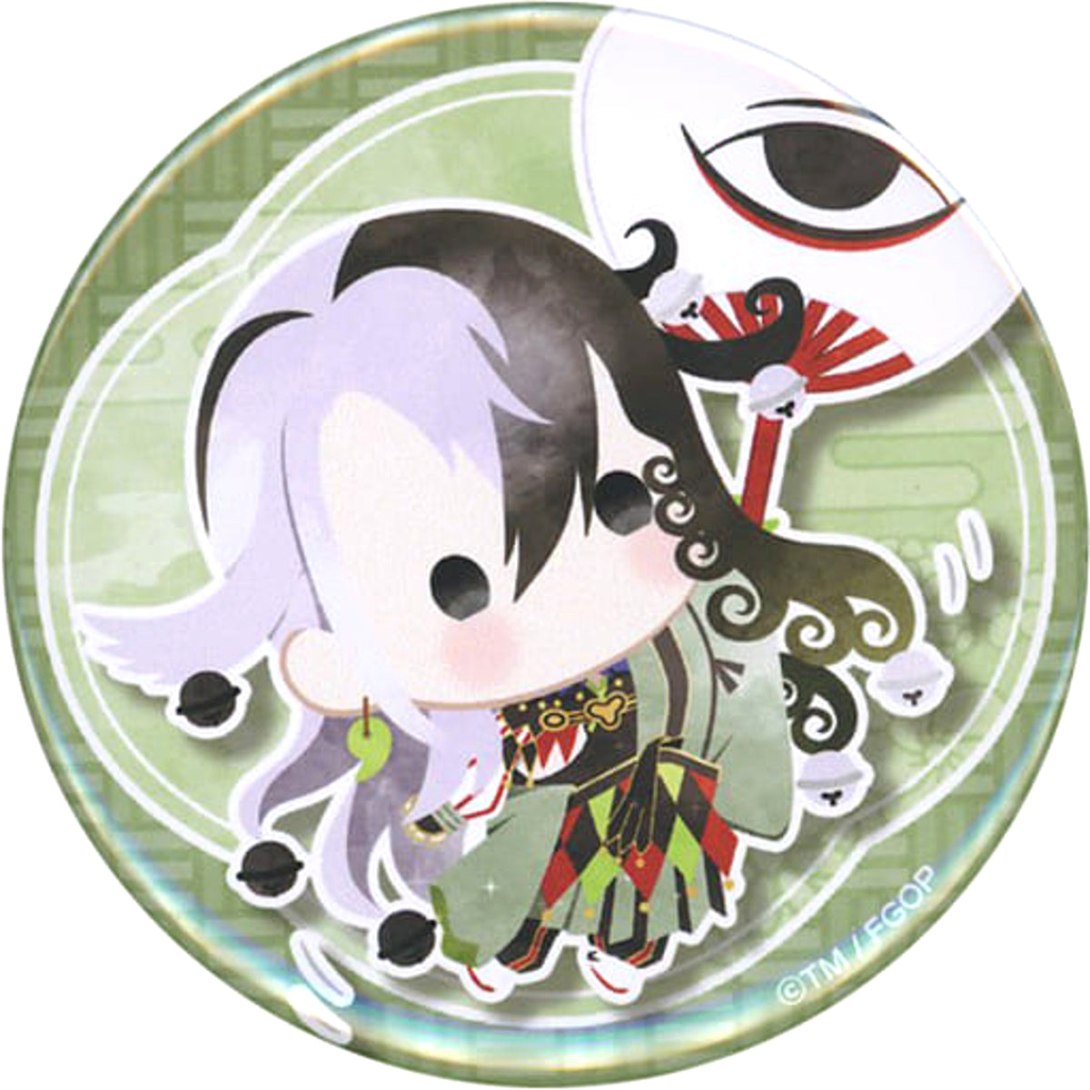 Fate/Grand Order Alter Ego/Doman Ashiya Yurafuwa Random Can Badge Kyoto International Manga Anime Fair 2021 Kyomaf Limited Buttons [USED]