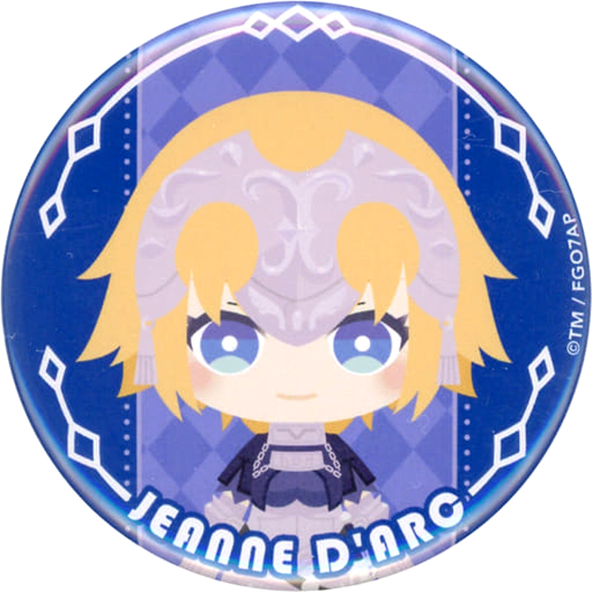 Fate/Grand Order: Final Singularity Grand Temple of Time: Solomon Jeanne d'Arc Pass Chara Trading Can Badge Buttons [USED]