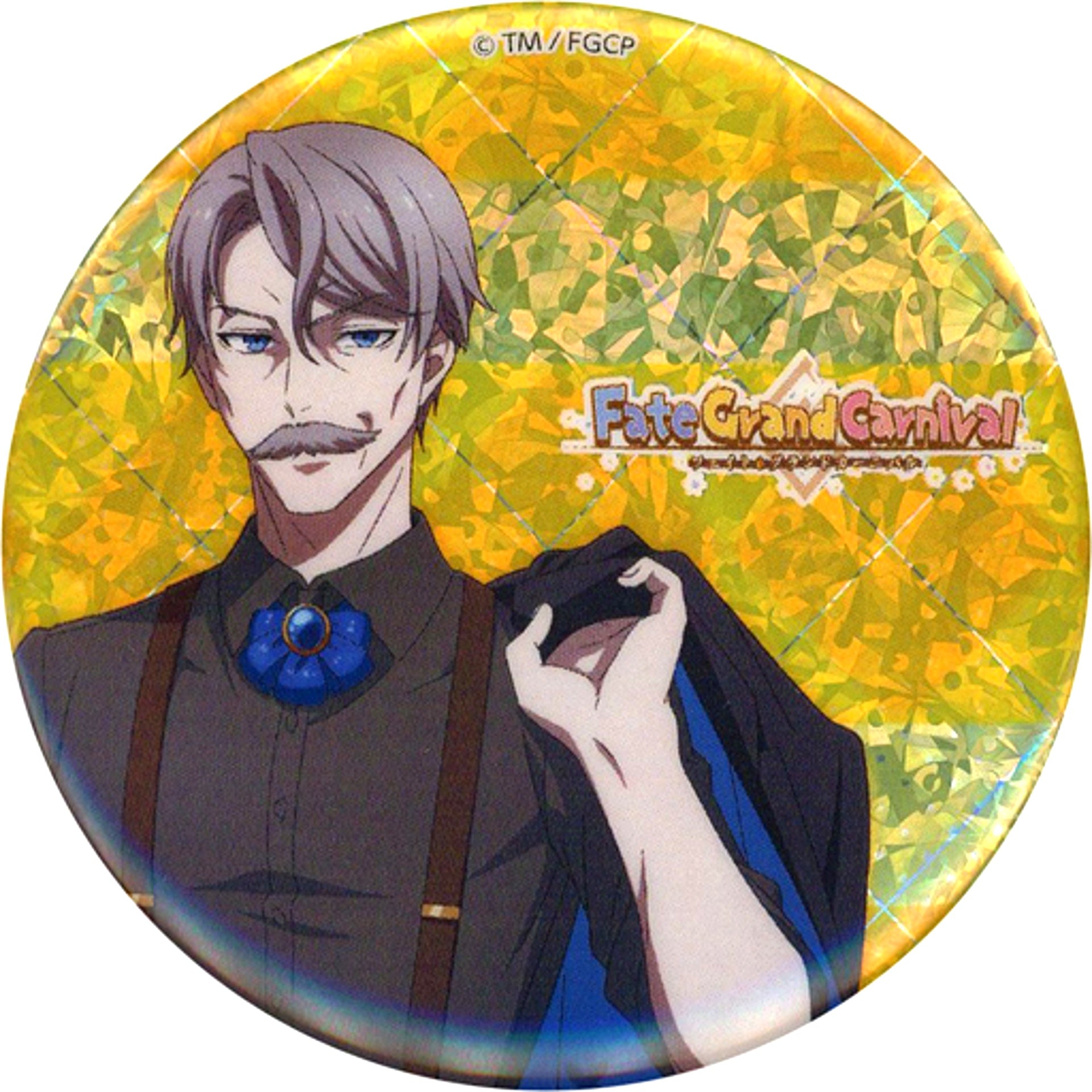 James Moriarty Bust Up Fate/Grand Carnival Trading Glitter Button vol.2 [USED]