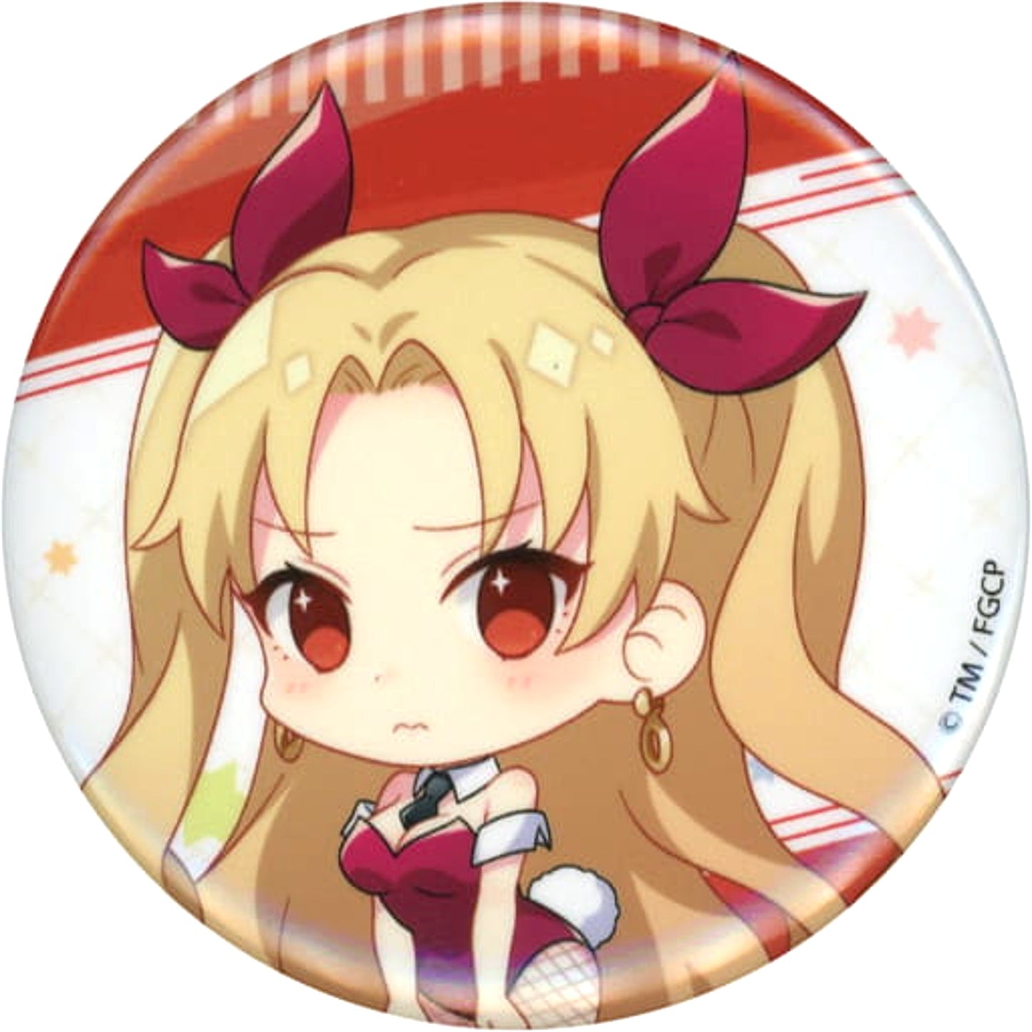 Fate/Grand Carnival Ereshkigal Trading Can Badge Mini Character Ver. Buttons [USED]