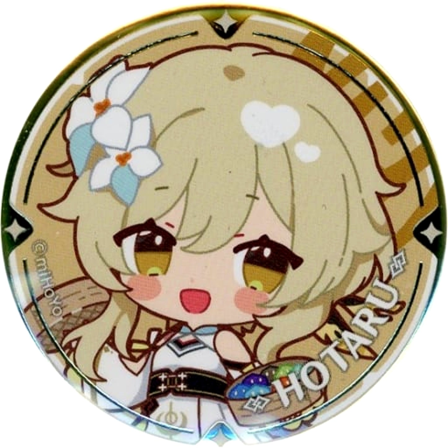 Genshin Firefly Chibi Chara Trading Can Badge Sweets Paradise Ganka Shusan Limited Buttons [USED]